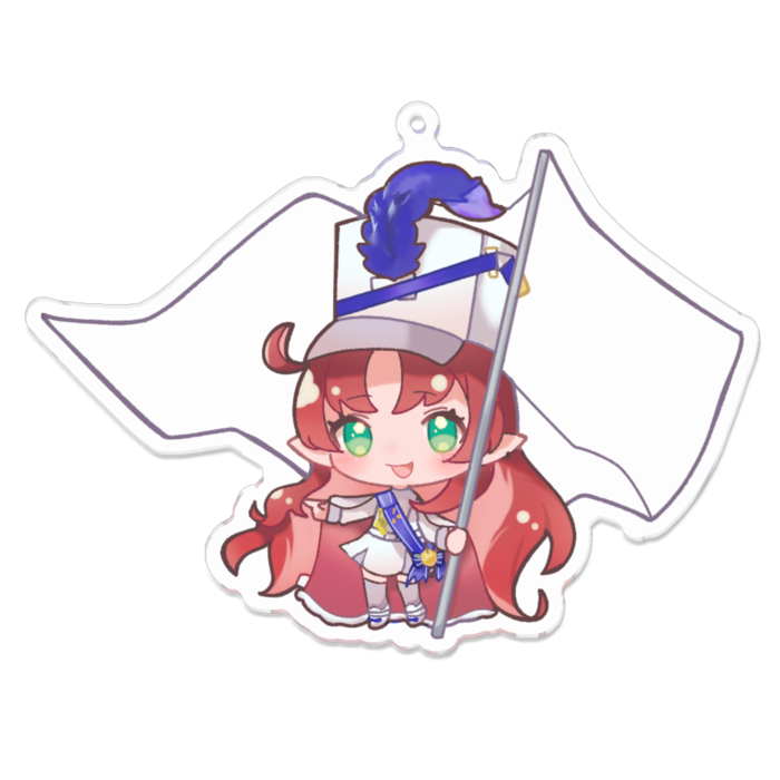 アクリルキーホルダー - 100 x 100 (mm)