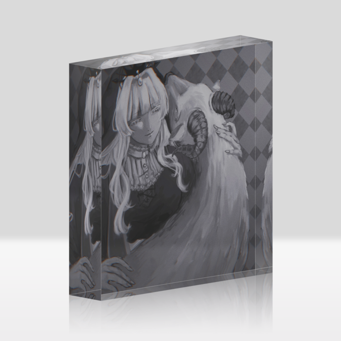 アクリルブロック - 100x100mm