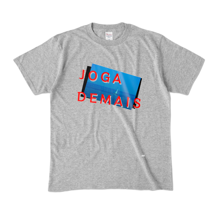 カラーTシャツ - M - 杢グレー (濃色)