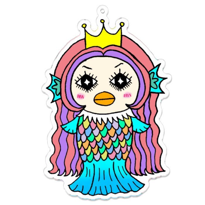 アクリルキーホルダー - 100 x 100 (mm)