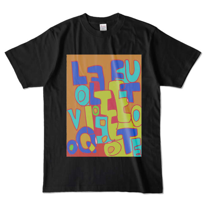 カラーTシャツ - L - ブラック (濃色)