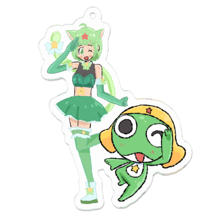 アクリルキーホルダー - 70 x 70 (mm)