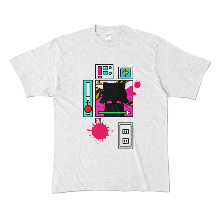 カラーTシャツ - XL - アッシュ (淡色)