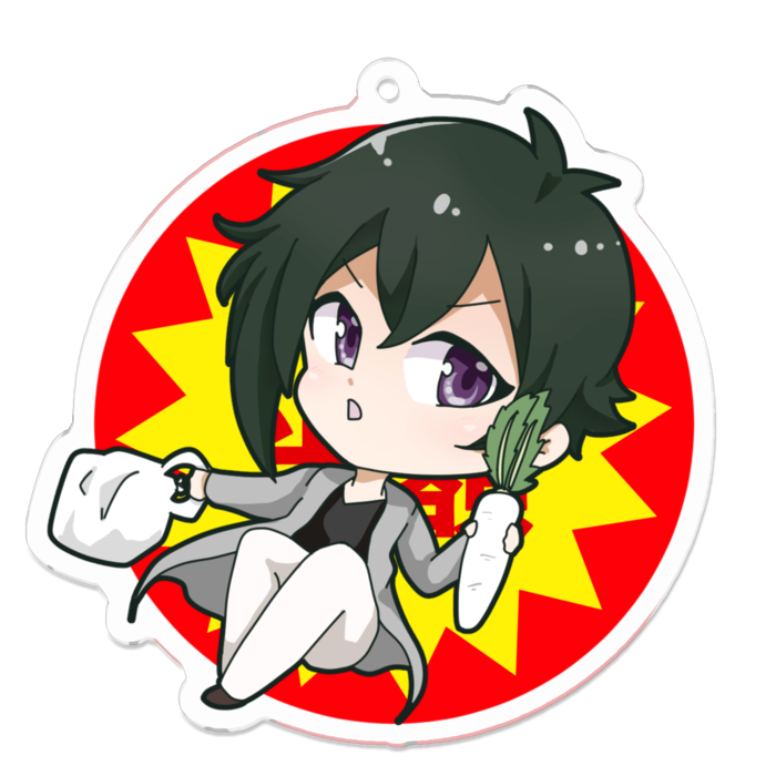 アクリルキーホルダー - 70 x 70 (mm)