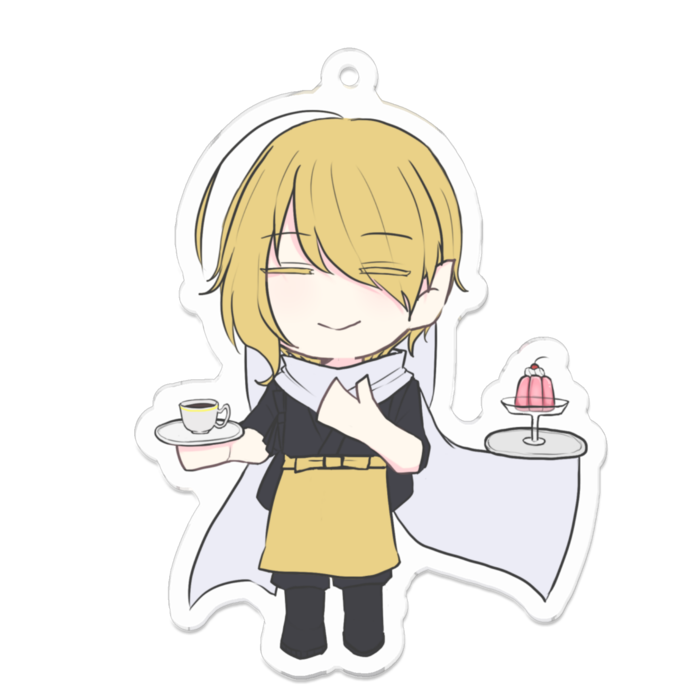 アクリルキーホルダー - 70 x 70 (mm)