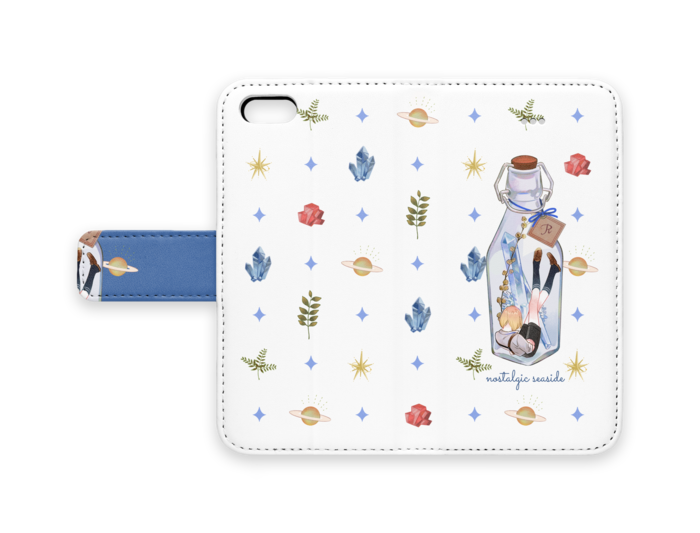 手帳型iPhoneケース - iPhone5 - ストラップ穴 なし