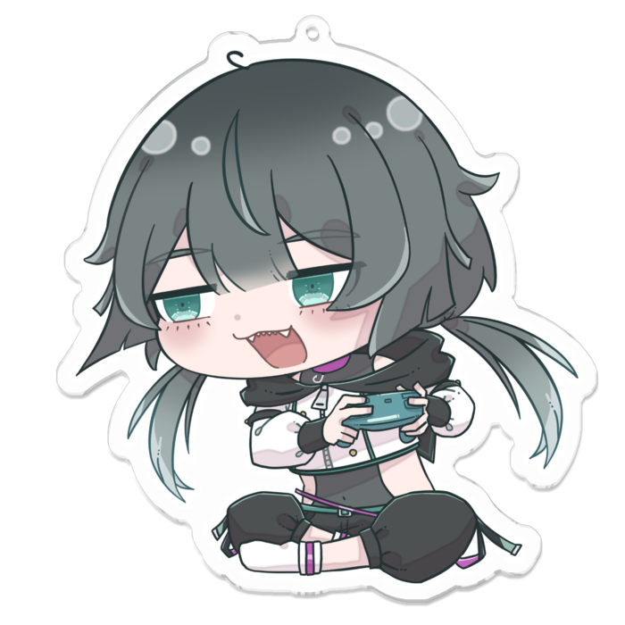 アクリルキーホルダー(コーティング) - 100 x 100 (mm)