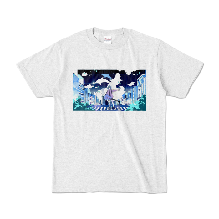 カラーTシャツ - S - アッシュ (淡色)