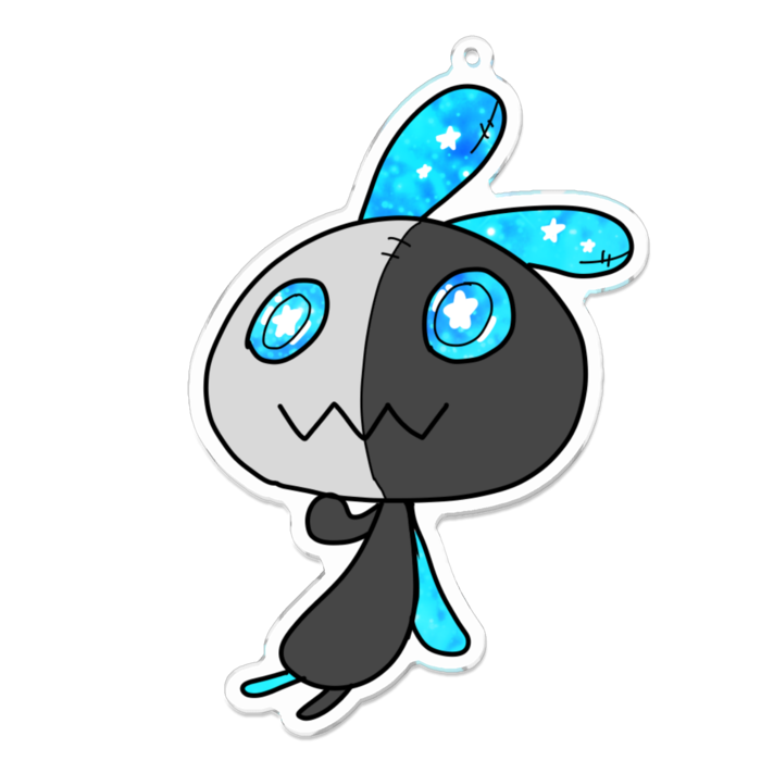 アクリルキーホルダー - 100 x 100 (mm)