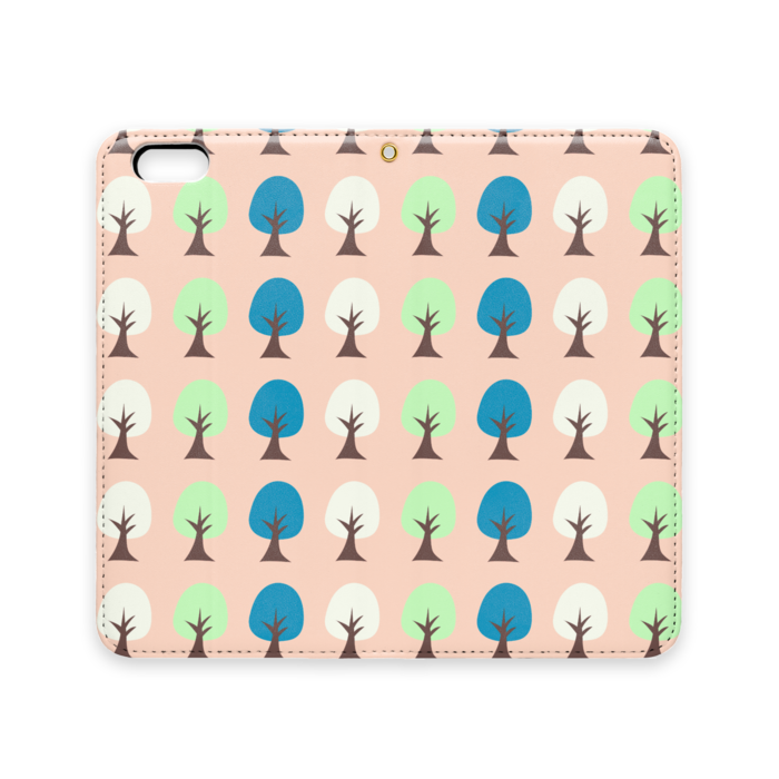 手帳型iPhoneケース(ベルトなし) - iPhone 6 Plus / 6s Plus - ストラップ穴 あり