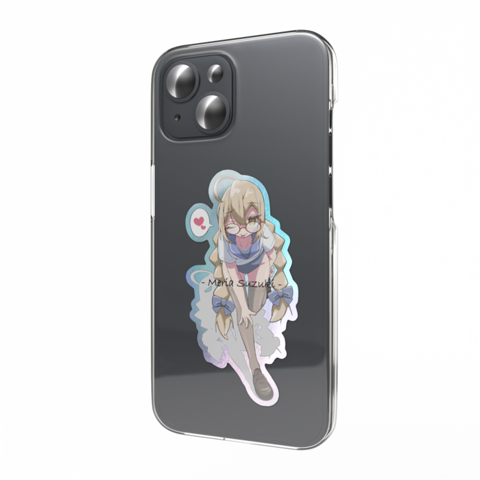 オーロラスマホステッカー - 縦