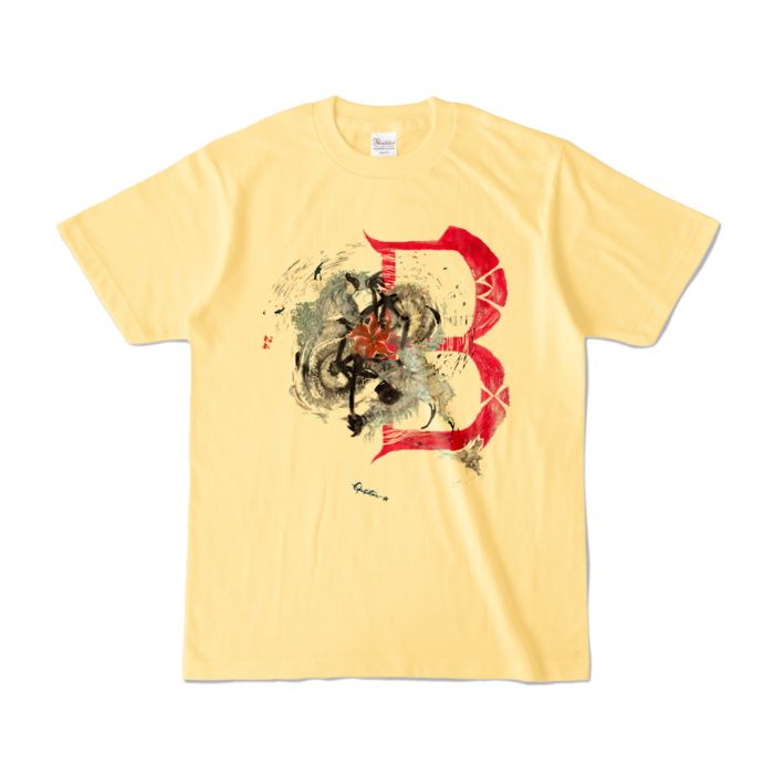 カラーTシャツ - S - ライトイエロー (淡色)