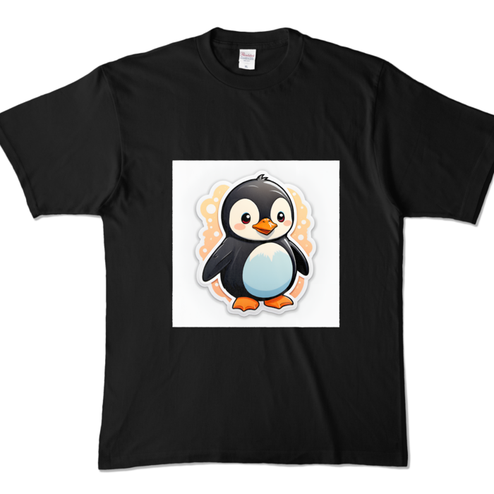 カラーTシャツ - XL - ブラック (濃色)