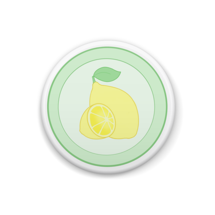 れもん  缶バッジ - 32mm