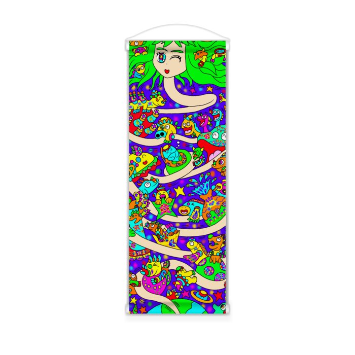 ミニタペストリー - 182x515(mm)