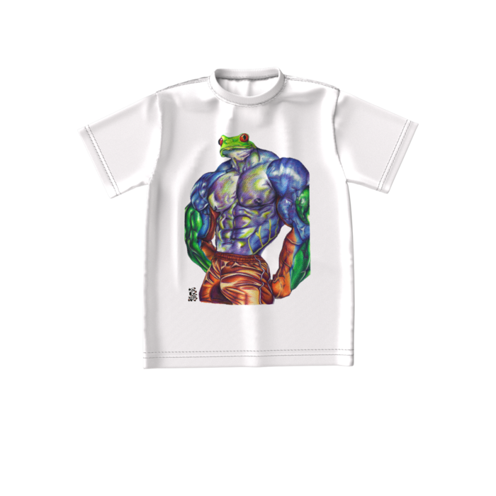 ビッグシルエットTシャツ - S - 両面