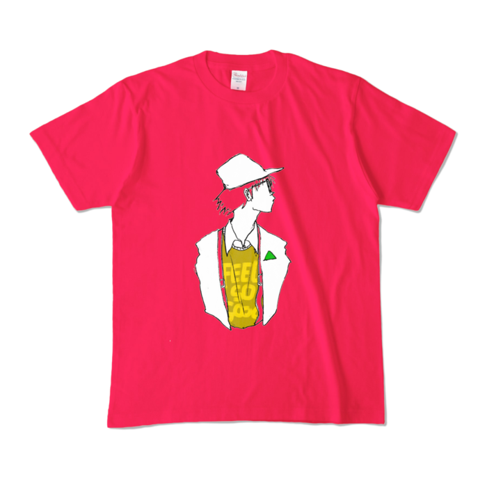 カラーTシャツ - M - ホットピンク (濃色)