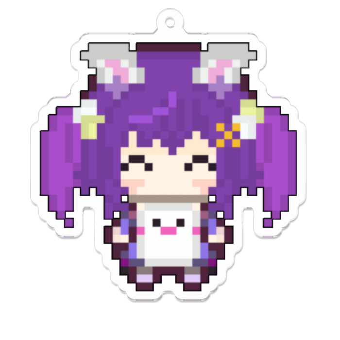 アクリルキーホルダー - 70 x 70 (mm)