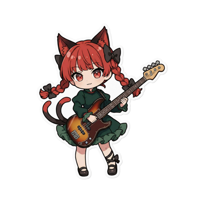 ステッカー - 160 x 160 (mm)(キャラのみ)