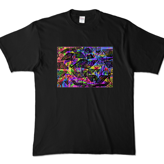 カラーTシャツ - XL - ブラック (濃色)