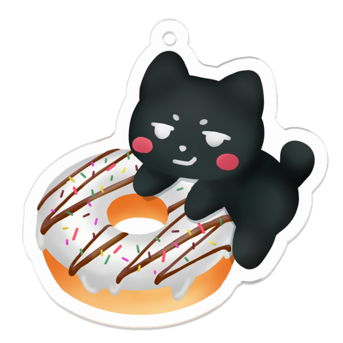 アクリルキーホルダー - 50 x 50 (mm)