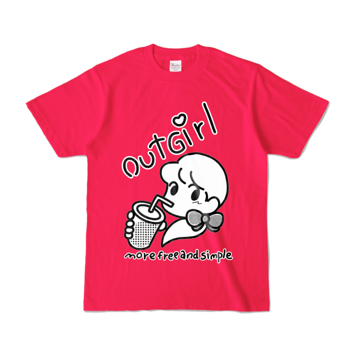カラーTシャツ - S - ホットピンク (濃色)