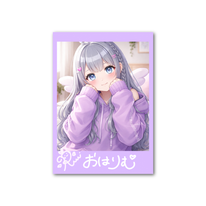 フォト風カード - 縦 - 片面(1)