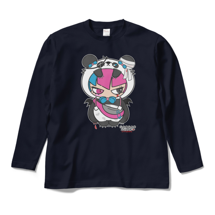 ロングスリーブTシャツ - M - ネイビー