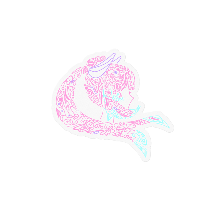 ステッカー - 100 x 100 (mm)