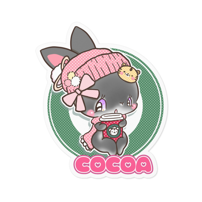 ステッカー - 100 x 100 (mm)