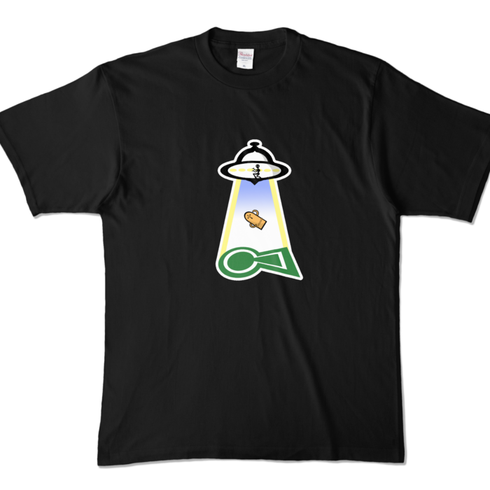 カラーTシャツ - XL - ブラック (濃色)