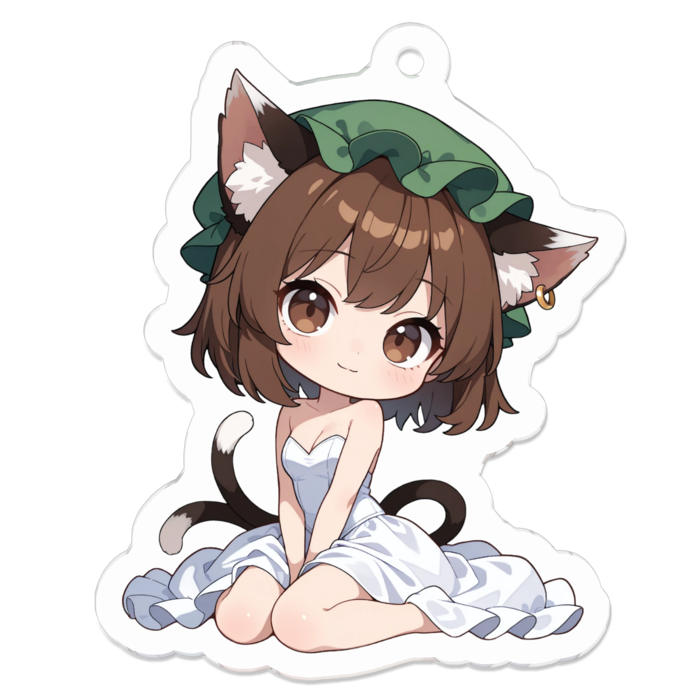 アクリルキーホルダー - 50 x 50 (mm)(キャラのみ)