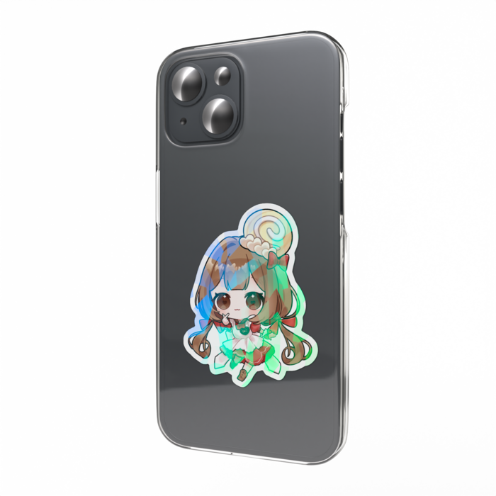 ホログラムスマホステッカー - 縦