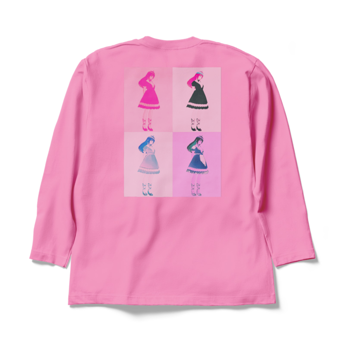 ロングスリーブTシャツ - XL - ピンク