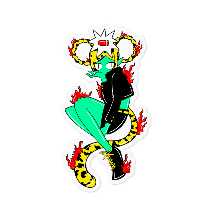 ステッカー - 100 x 100 (mm)