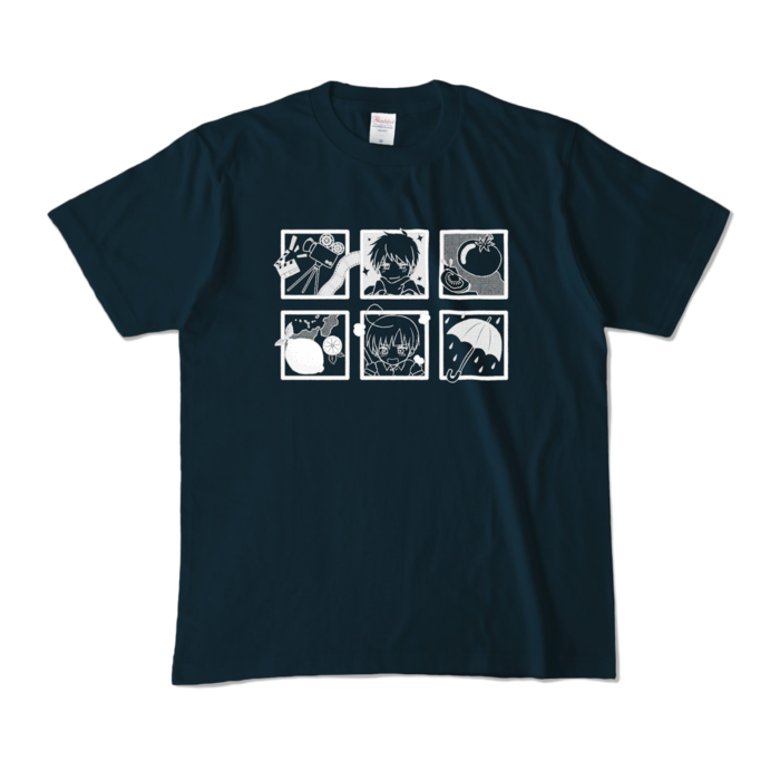 カラーTシャツ - M - ネイビー (濃色)