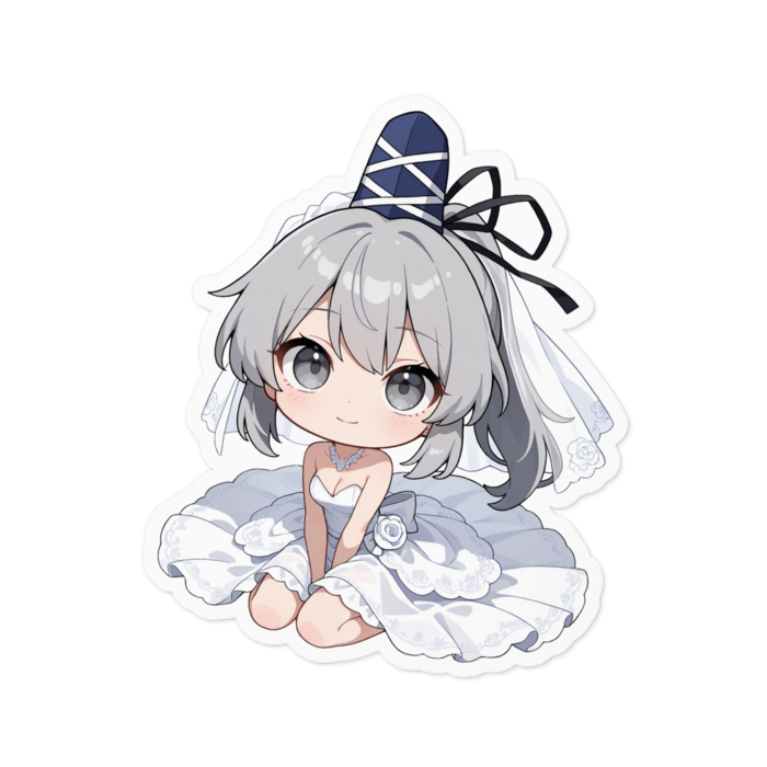 ステッカー - 100 x 100 (mm)(キャラのみ)