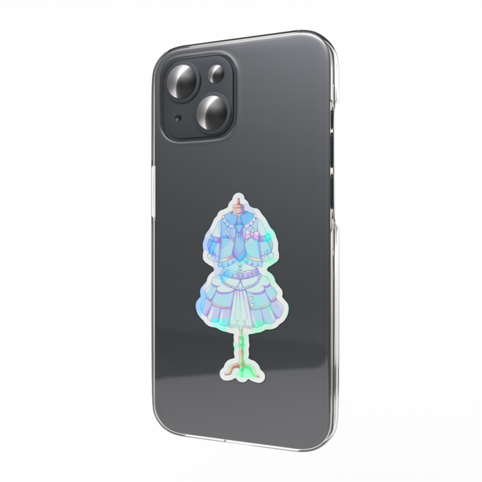 ホログラムスマホステッカー - 縦