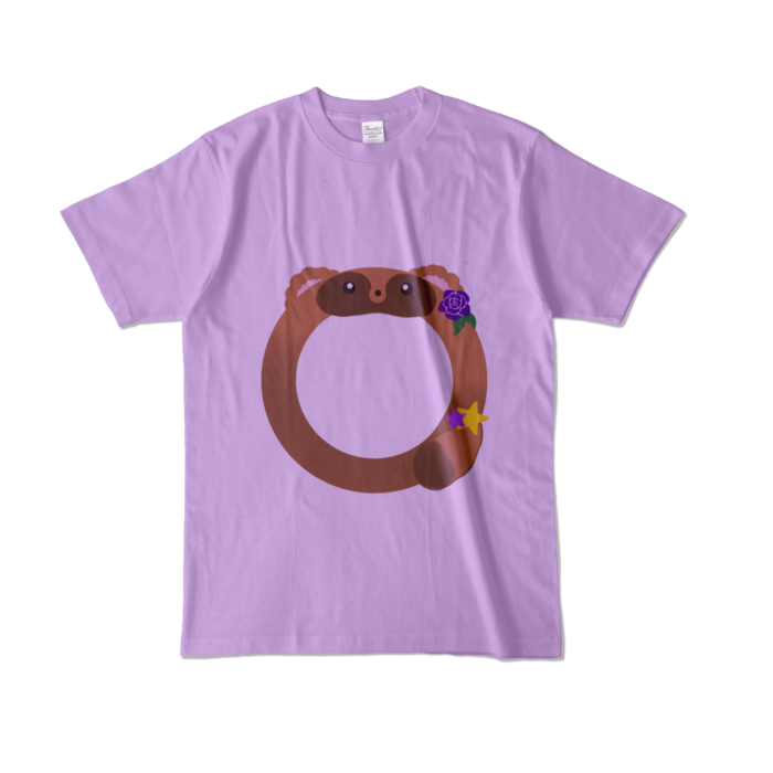 カラーTシャツ - L - ライトパープル (淡色)