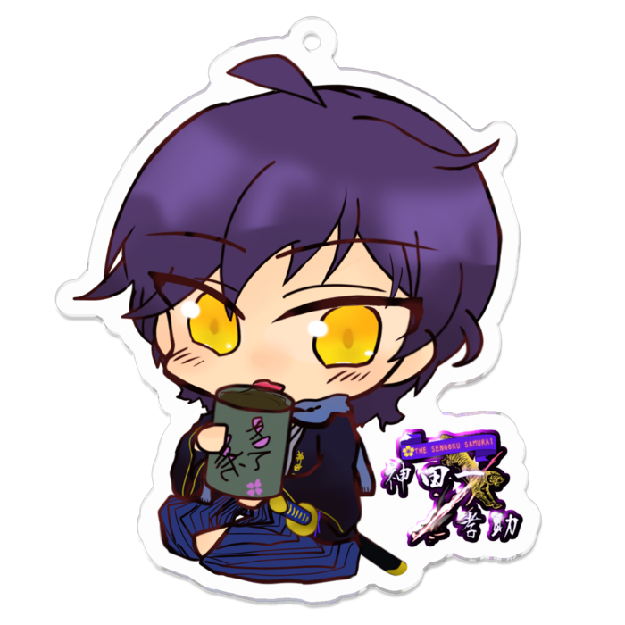 アクリルキーホルダー（コーティング） - 70 x 70 (mm)