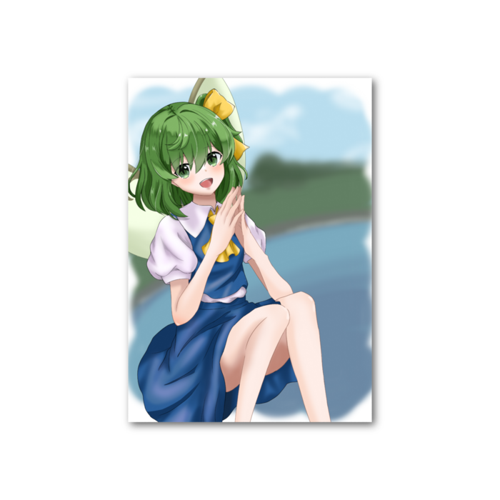 フォト風カード - 縦 - 片面