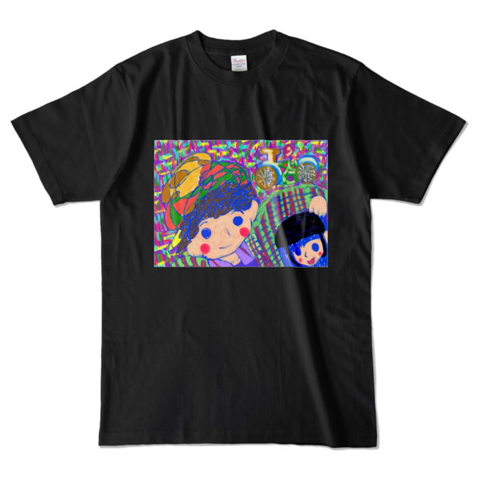 カラーTシャツ - L - ブラック (濃色)