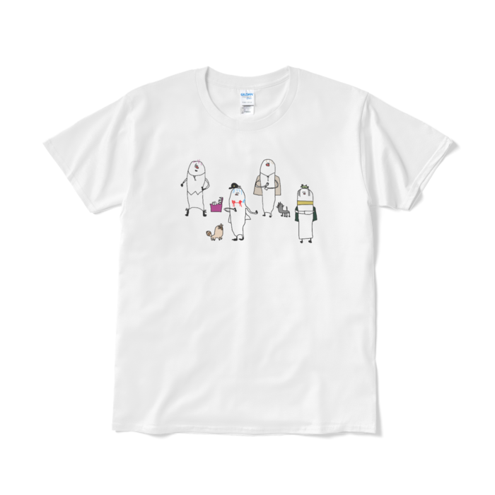 TシャツL白ーシンプルに決めたい方はこれ！