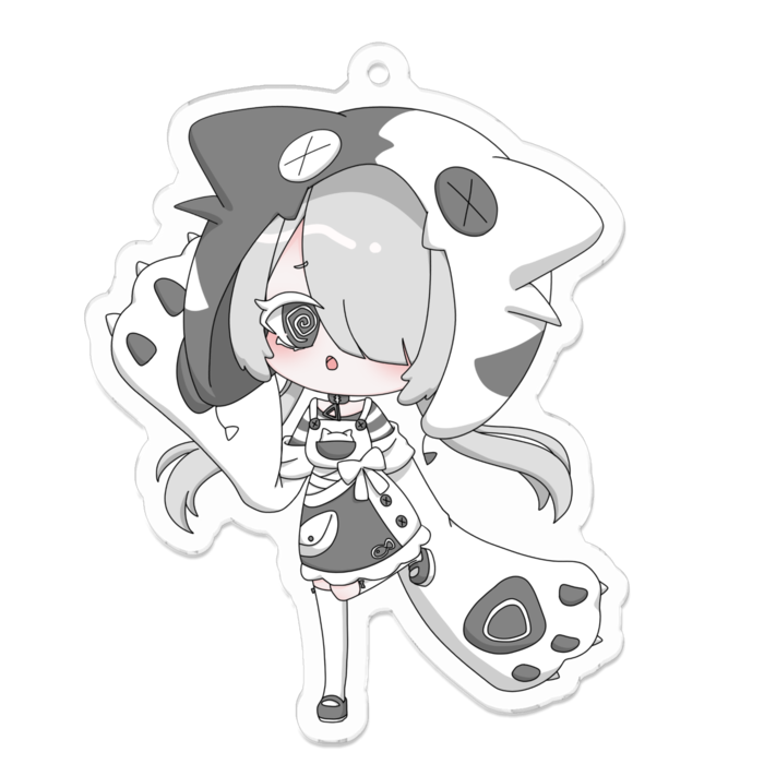 アクリルキーホルダー - 70 x 70 (mm)