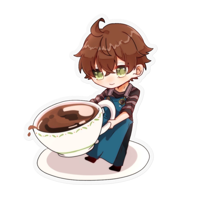 ステッカー - 100 x 100 (mm)