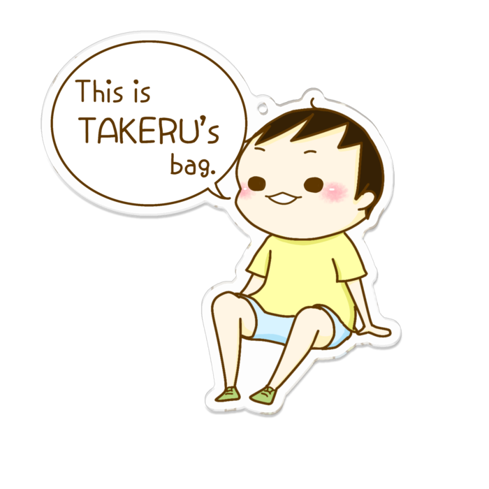 アクリルキーホルダー - 100 x 100 (mm)