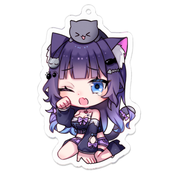 アクリルキーホルダー - 70 x 70 (mm)