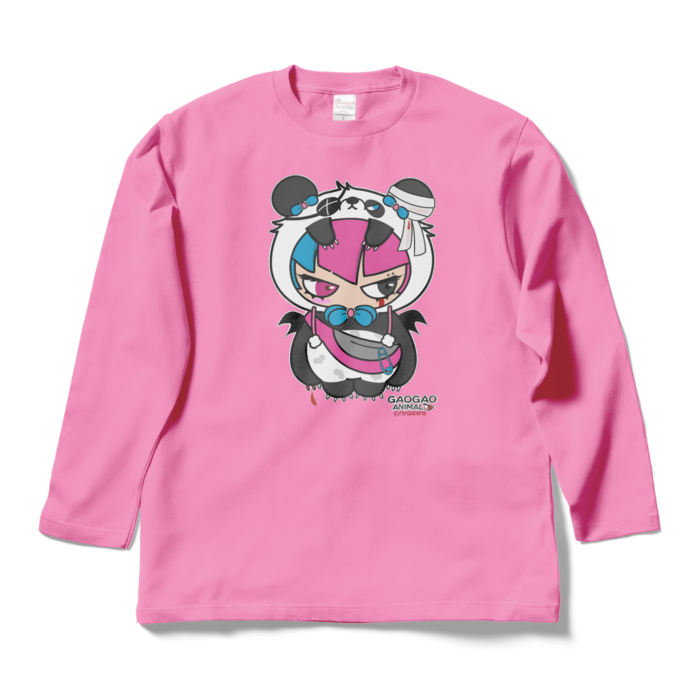 ロングスリーブTシャツ - L - ピンク