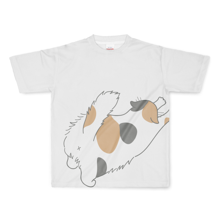 フルグラフィックTシャツ - L - 正面印刷のみ