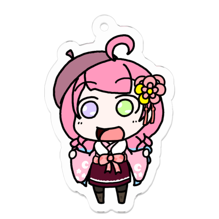 アクリルキーホルダー - 50 x 50 (mm)